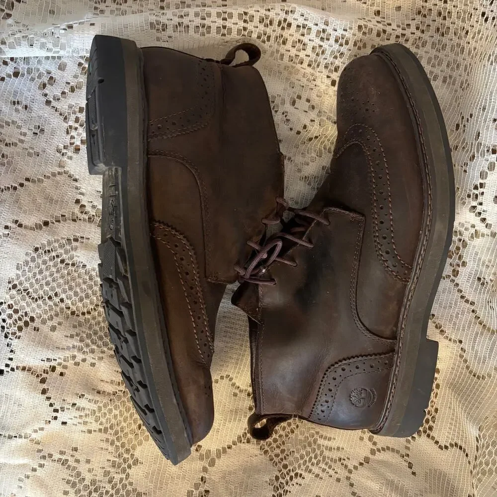 Timberland Squall Canyon Men's US 9 Waterproof Wing Tip Chukka Boots